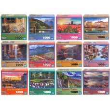 Landscape Puzzle Asst - 1000 pcs