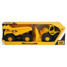 CAT Construction Fleet 2 pk Dump Truck and Wheel Loader