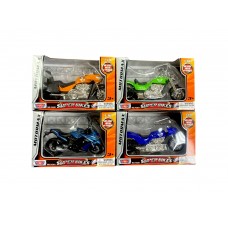 1:18 Die-Cast Motorcycle Assorted