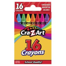 CRA-Z-ART 16 PACK CRAYONS 