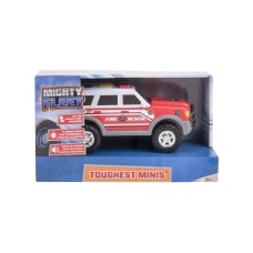 MIGHTY FLEET TOUGHEST MINIS FIRE CHIEF SUV 6" Light & Sound