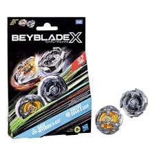 Beyblade X Gale Wyvern 3-60T & Sword Dran 3-80B Dual Pack 