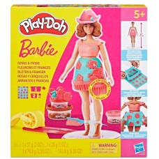 Play-Doh Fashions - Barbie - Coral Flowers