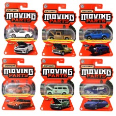 Matchbox Moving Parts  Vehicles Asst