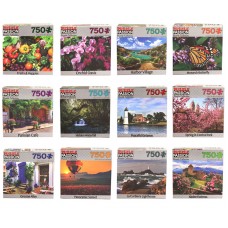 Landscape Puzzle Asst - 750 pcs