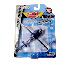 Sky Wings Die Cast Helicopter Blue