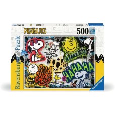 Peanuts Graffiti 500 Piece Puzzle