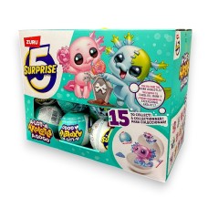  5 Surprise A-Lot-A Axolotls in Gravity Display